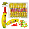 Wholesale LOW MOQ Small Cheap Plastic Whistle Banana Toy Candies for Kids