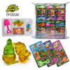 4in1 Gummy Candy with Popping Candy Puffed Candy and Mini Plastic Toy for Kids