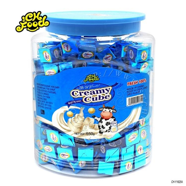 Milk Cube Tablet Candy Choco Milk Candy