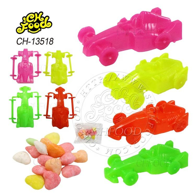 Wholesale Bulk Cheap Plastic Small Assemble Race Car Toy Promotion Toy