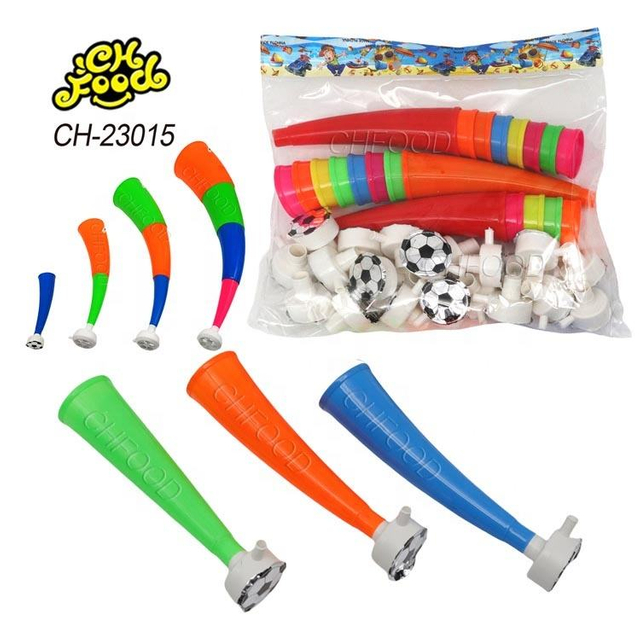 17CM Promotional Cheap Plastic Vuvuzela Horn Toy for Children Educational Toys