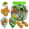Leaf Shape Gummy Candy Sweets Wholesale Halal Mini Tablet Candy Ball with Gummy Jelly Candy