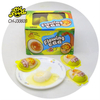Wholesale Hot Seiing New Item Funny Design Fruity Flowing Egg Jelly Pudding Halal Kids Snack Food Sweets OEM China Candy