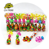 Wholesale Windmill Bottle Toy Filled with Mini Colorful Sugar Coated Cereal Ball Custom Bottle Candy Toy for Kids OEM Halal