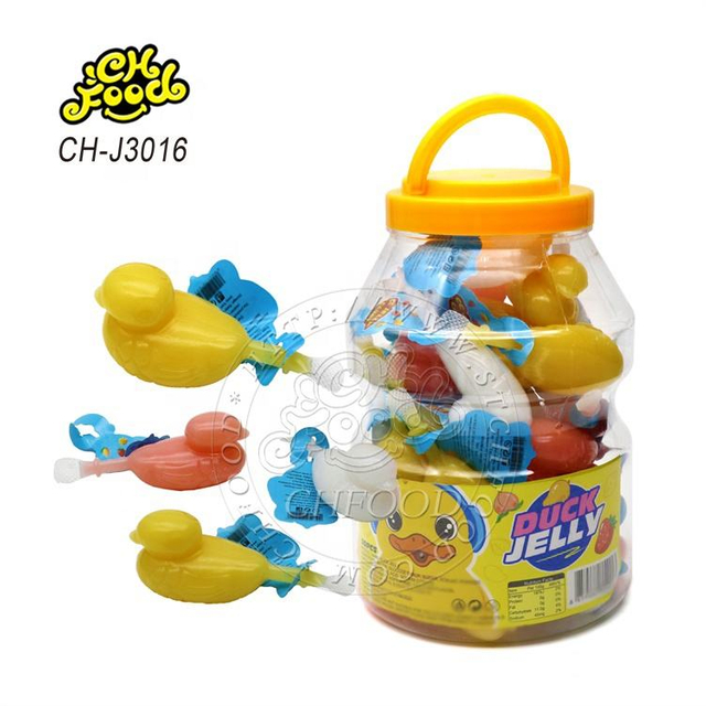 Wholesale Duck Shape CC Jelly Candy for Children OEM China Jelly Pudding Candy Sweets