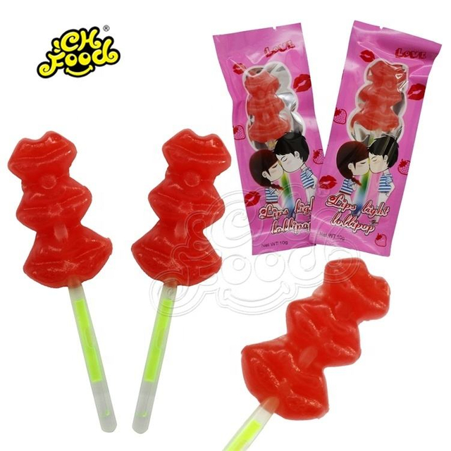 CHFOOD Lips light lollipop CH-L0318