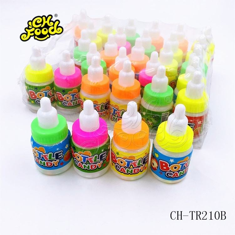 Nipple Bottle with Press Candy for Kids