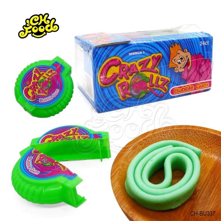 Hot Selling Crazy Roll Bubble Gum