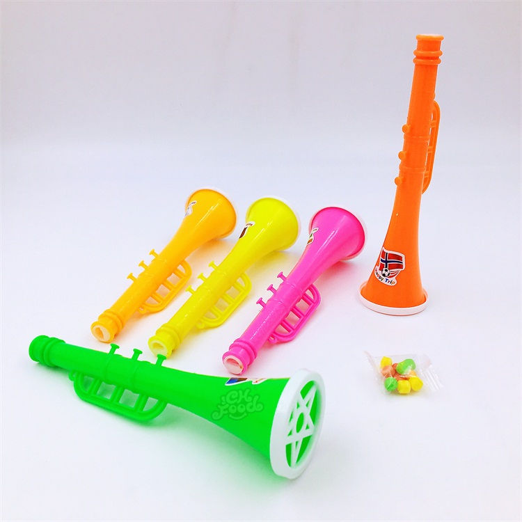 Plastic Trumpet Horn Toy Candy Manufacturer