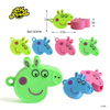 Cute China Cheap Plastic Cartoon Pig With Printing Whistle Toys For 35mm Capsule Toys