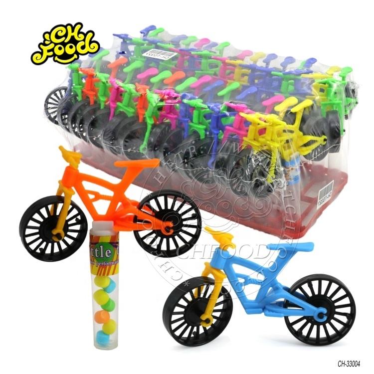 Empty Candy Toy Small Cheap Plastic Bike Motorcycle Toy Without Candy For Kids