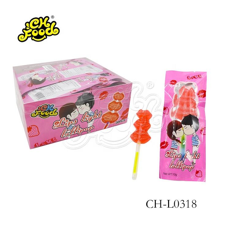 Custom Valentine's Rose Lollipops Flower Shape Hard Candy Sweet Halal