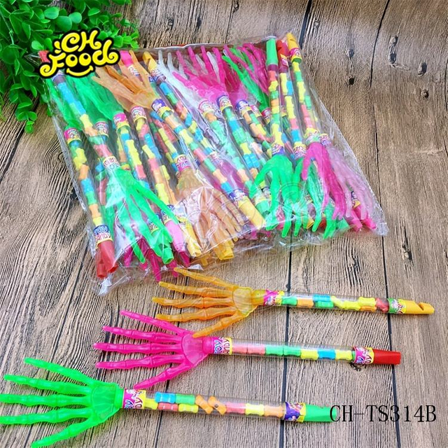 Halloween Hand Bone Shaped Fluorescent Toy Candy