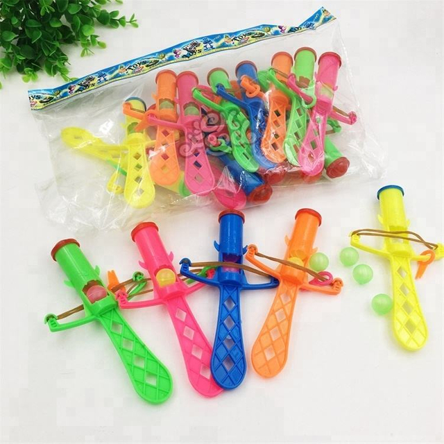 Plastic Toys Slingshot Catapult With Ball