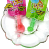 Fruit Flavor Toothpaste Bubble Gum Liquid Candy Bubble Cream with Popping Candy Halal Kids Sweet Snack Food