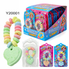 Low MOQ Wholesale Fruit Flower Heart Bracelet Tablet Pressed Candy Sweets for Girls