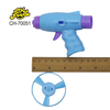 Cheap Plastic Flying Disc Gun Toys Outdoor Gun Toy for Kids Halal Candy Toys