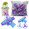 Cheap Plastic Flying Disc Gun Toys Outdoor Gun Toy for Kids Halal Candy Toys