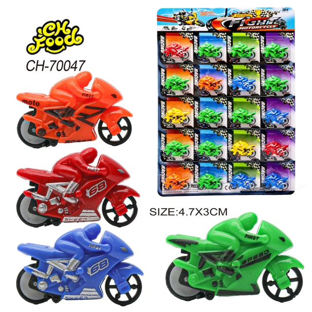 Small Plastic Motorbike Toy For Kids 